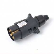 Причіпне пластмас "тато" - 12v - 7 pin FXD 02B "Provider Company" (з пильником)