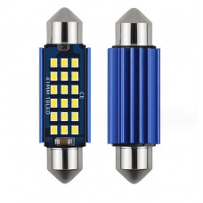 Світлодіод 12V Т11 31mm Білий SMD12-2016 Canbus 650Lm №114