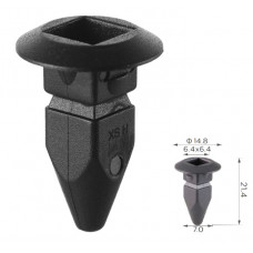 Кліпси C1174 бампер, молдинг, поріг, внутр. оздоблення VAG N90821401 ( уп. 100 шт.)