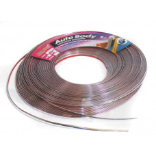 Молдинг 6х3мм - 30м хром універсальний на скотчі "KING" - GU609 А06