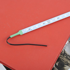 Стрічка 24V - 50см - Зелена - (5630) - 2А 36LED алюміній у силіконі