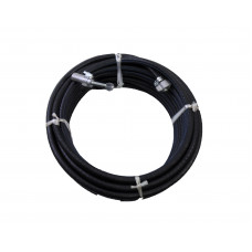 Шланг підкачки гумовий 15м Армований "Біла Церква" кутовий наконечник посилений. хомут