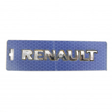 Емблема - напис "RENAULT" Megane-Clio скотч 3М 133х17 мм