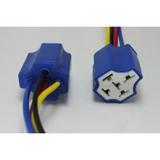 Роз'єм реле 4/5 контактний з проводами SQ-1318 (керамічний)