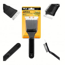 Щітка зі шкребком для чищення гриля/решіток і пластин гриля/ERLA GRIDA GRILL CLEANING BRUSH/R6000