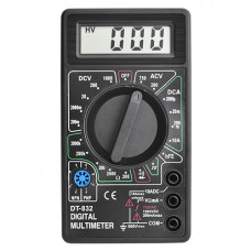 Цифровий мультиметр 832 Дисплей: 50х20мм, зі звуком