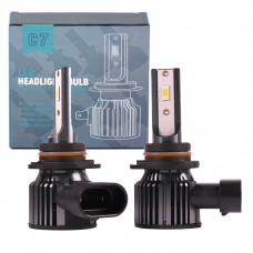 Лампа LED HB4 радіатор+кулер 60w/9600lm C7 3570 Chip 6000K/IP65/9-32v (9006) 12міс.гарантія