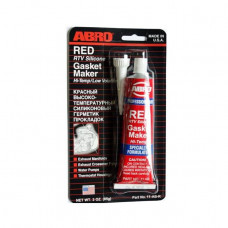 Герметик-прокладок Червоний 85g "ABRO" AB-11 (12шт/уп)