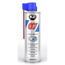 Мастило багатоцільове спрей 500ml "K2" 07 K750 з аплікатором (24шт/ящ)