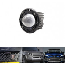 Фара-LED-Bi Круг S-28 15W 75*50мм 10-80V W/W 4 360