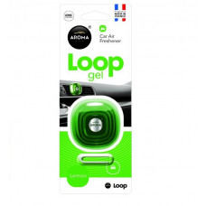 Освіжувач гель на обдув 9gr - "Aroma" - Loop - Lemon (Лимон) (14шт/уп)