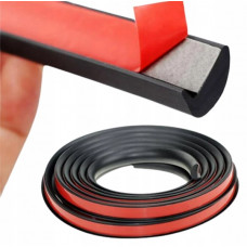 Молдинг на колісні арки Чорний Тип 1 Шар (1.5м,1шт,18мм,скотч) (без упак)