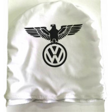 Чохол підголовників VW + Орел білий-чорний логотип Вантажні великі (2шт)