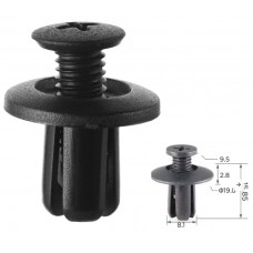 Кліпси C0221 обшивки Hyundai 0G03250037A (уп.100шт)