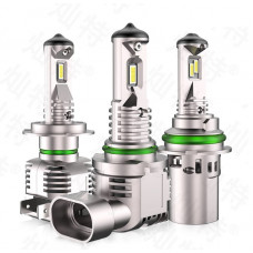 Лампа LED H3 радіатор+кулер 60W/9600Lm/6000K 3570 Chip 9-18V "A50" 12 міс. гарантія