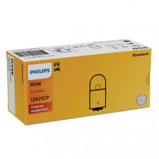 Лампа 12V (цок.BA15s) R 5W "Philips" (12821CP) (уп.10шт)