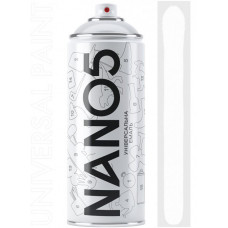 Фарба білий глянець 400ml "Nano5" N09010 (12шт/уп)