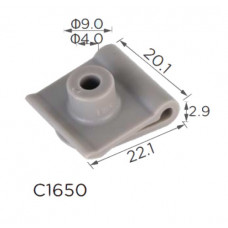 Кліпси C1650 бампера MAZDA (B45556135, B455-56-135, 16071) ( уп. 100 шт.)