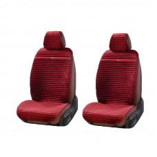 Накидки сидінь алькантара "Elegant" NAPOLI Червоний Передні (700 211) (10шт./ящ.)