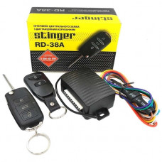 Блок керування ц/з із пультами +ф-я пошуку авто+відкриття багажника "STINGER" RD-38A