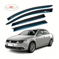 Дефлектори вікон VW PASSAT B8 SED 2015- П/К скотч "HIC" VW56