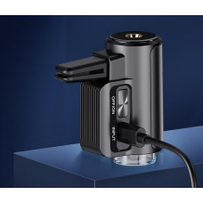 Арома дифузор для авто з розпиленням,в дефлектор YA11 (набір 3*10мл аромати)