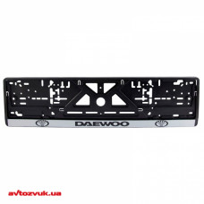 Рамка номера DAEWOO "книжка" із сірою смугою