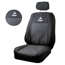 Чохли мод.Газель (2+1) Чорні "АвтоСвіт" (3- підголовника /задня спинка закрита)