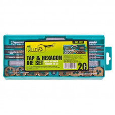 Набір мітчиків та плашок 20 од. "Alloid" (НМП-0391) для нарізування різьблення