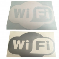 Наліпка "Зона WI FI" 19х13см