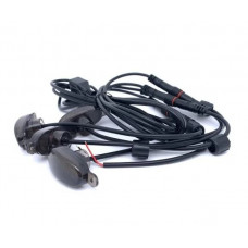 Габарит - помаранчевий - 37х17мм - 12V Led 12 діодів - у решітку радіатора (4шт)