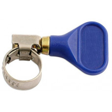 Хомут-метелик W2 12–20 мм, із затискачем нержавіюча сталь "HOSE CLAMP" КВАНТ (100шт/уп)