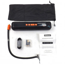 Компресор Elegant Force PLUS 100015 - 12V/6000 mAh/10Атм 4-режими/LED-ліхтар/павербанкUSB 5V-2.4A