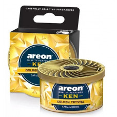 Освіжувач сухий консерва 35gr - "Areon" - Ken - Golden Crystal (Золотий Кристал) (12шт/уп /144ящ.)