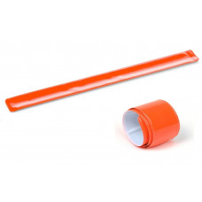 Браслет Світловідбивний 22 х 3см помаранчевий до 350м (без упакування)