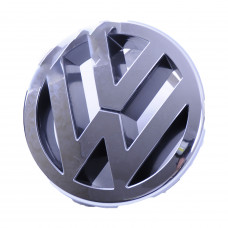 Емблема "WV" 125мм Caddy 04-10, Polo05-08, Golf 03-09 перед (1T0853601AFDY)