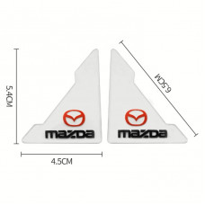 Плівка захисна для дверних КУТІВ Mazda силіконова прозора (4шт)