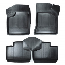 Килимки гумові Lada 2110/11/12 /Пріора коритом+перемичка (5шт) "Дубно"