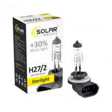 Лампа 12V_H27/2 27W + 30% Starlight "Solar" (1шт) 1228 (200 шт/уп)