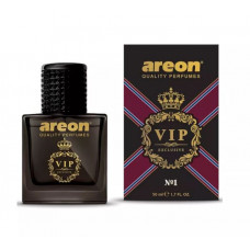 Освіжувач спрей 50ml - "Areon" - Perfume VIP - №1 скло BLACK (6шт/уп)