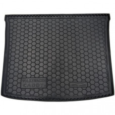 Килимок багажника Volkswagen Caddy 2004- (коротка база) пластик "AVTO-Gumm" 211434
