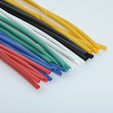 Термоусадка d= 2mm набір 6 кольорів МІКС (1м) (уп.30шт)