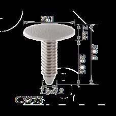 Кліпси C3273 обшивки GM 10220168 10241518 (уп.100шт)