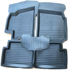 Килимки салона Daewoo Lanos/Sens 5шт коритом+перемичка п/к( Глибокі,борт 3,5см) "Дубно" ПРЕМІУМ