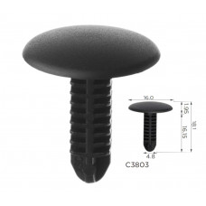 Кліпси C3803 кріплення обшивки багажник, капот TESLA (101091900A) (уп.100шт)