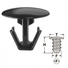 Кліпси C0663 Honda Acura 91518S10003 (уп.100шт)