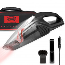 Автопилосос Сухе+Вологе прибирання 90W "HEYNER" 243100 TurboPower Pro каб.5м/2 адапт./мийний фільтр