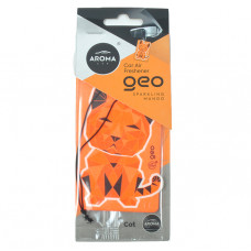 Освіжувач сухий лист - "Aroma" - Geo Cat - Orange Sparkling Mango 12090