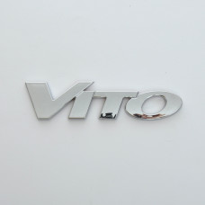Емблема - напис "VITO" скотч 155х38 мм 2004-2014 (wiwo 639 817 1314)