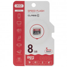 Карта пам'яті Micro - SDHC 8Gb (без адаптера) XO 10 клас